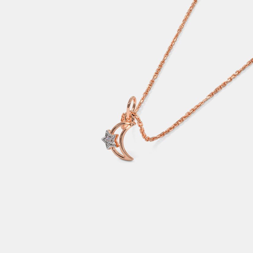 Buy 100 Single Stone Pendants Designs Online BlueStone India s 1 Online Jewellery Brand