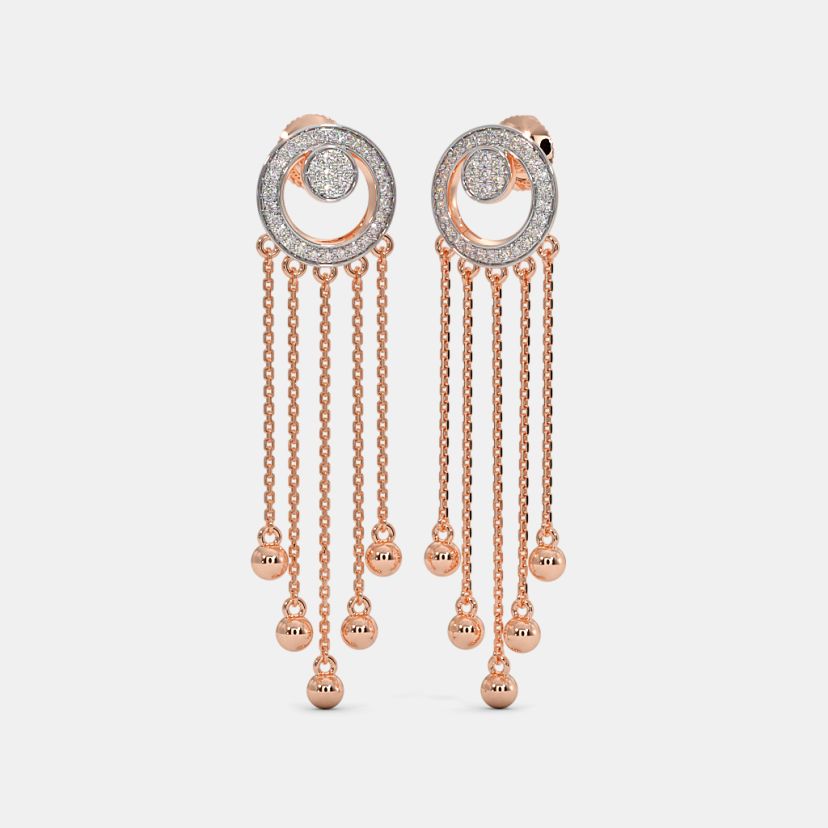 Buy 1500 Diamond Earrings Online BlueStone India s 1