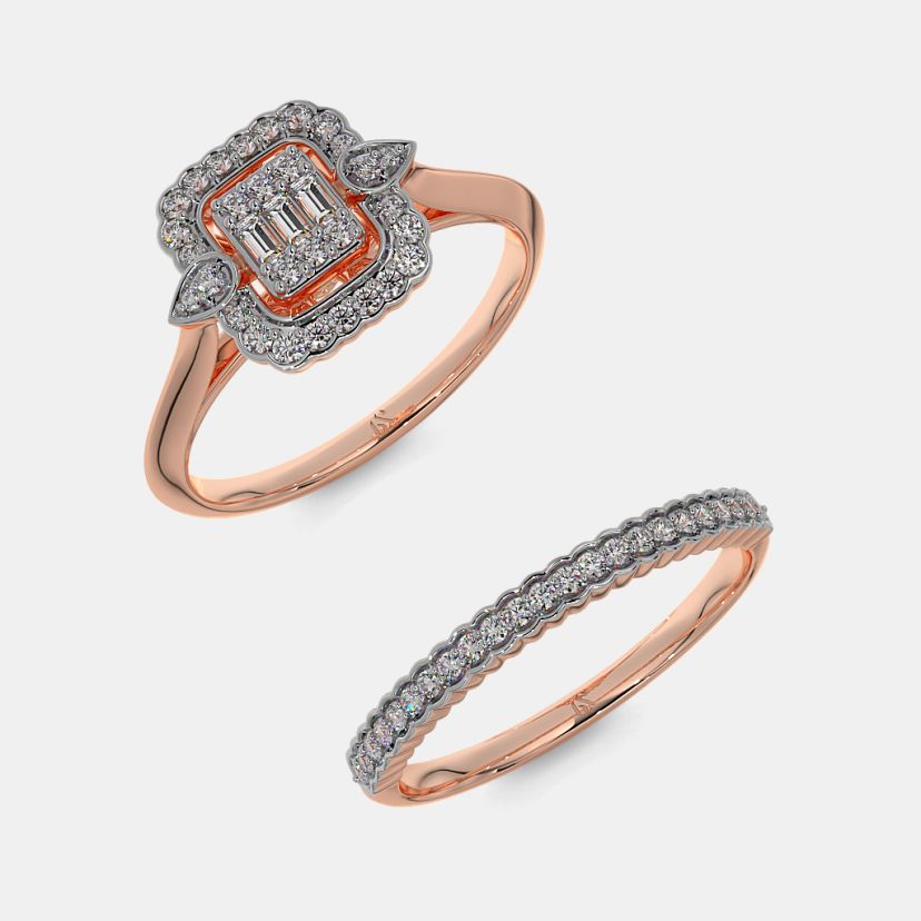 The Timbre Bridal Ring Set - image 7