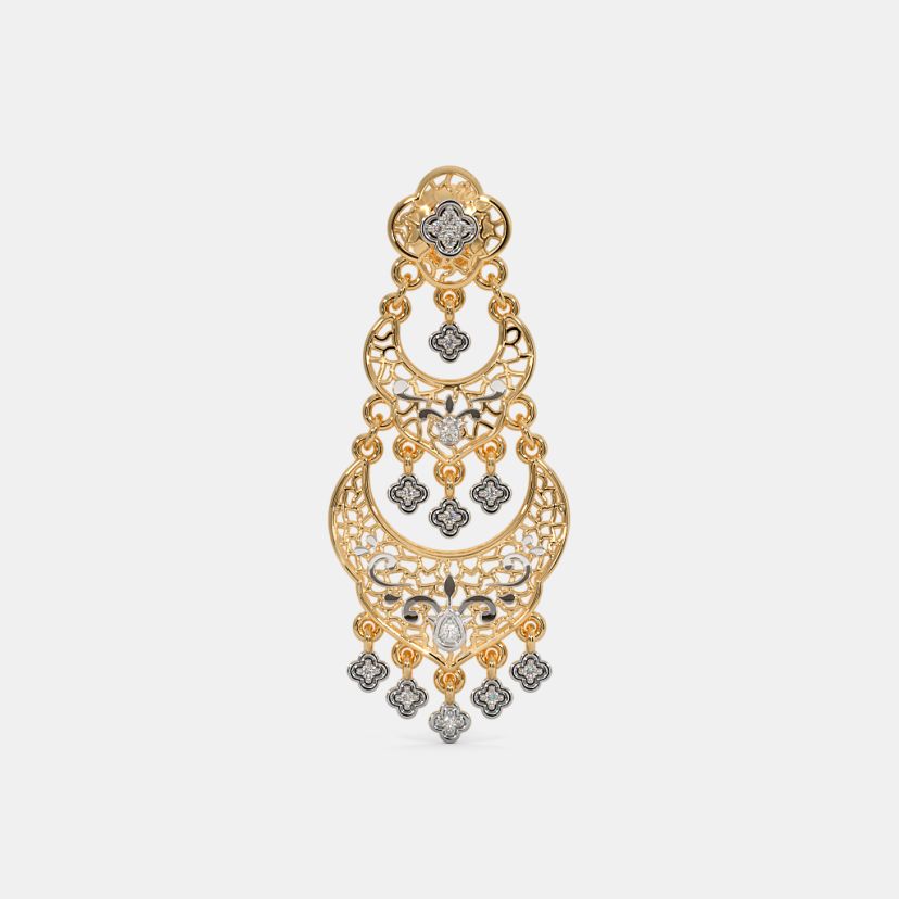 The Catori Chandbali Earrings - image 4