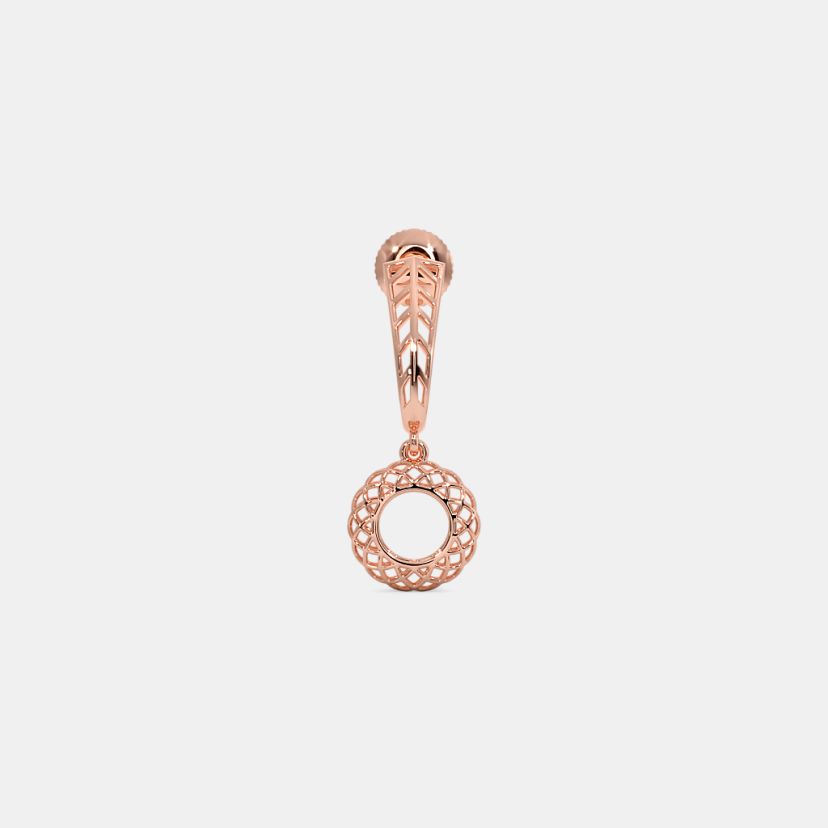 The Matija Dangle Hoop Earrings - image 4