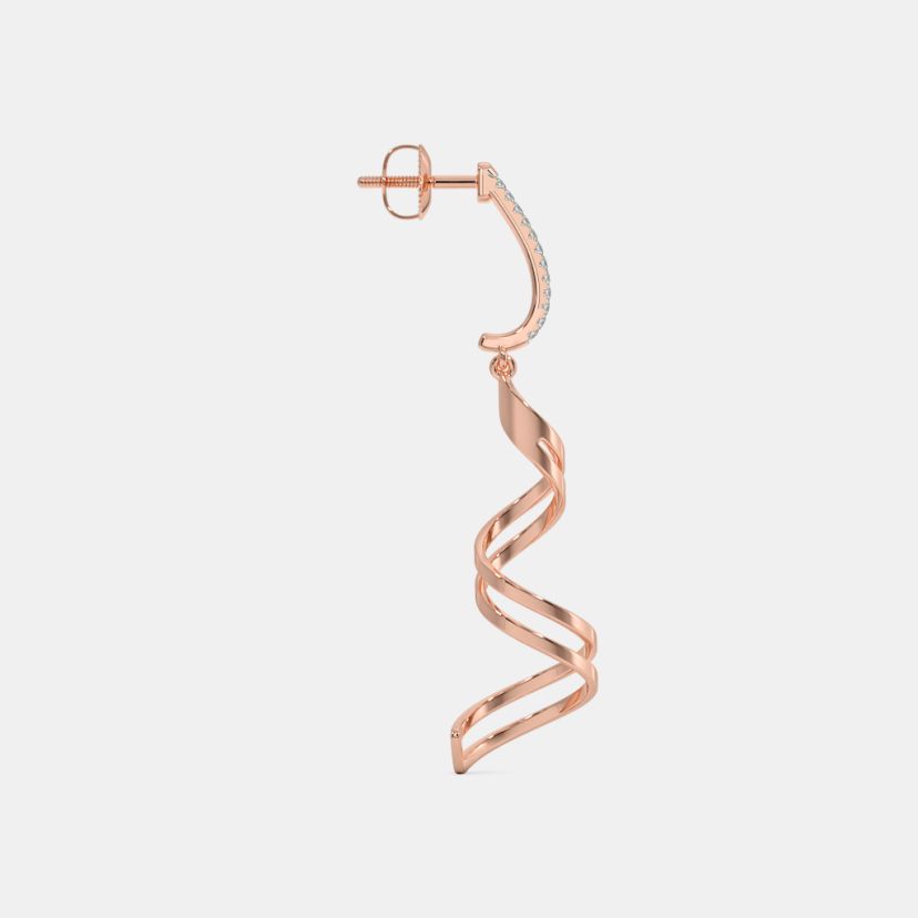 The Orsic Dangle Hoop Earrings - image 7