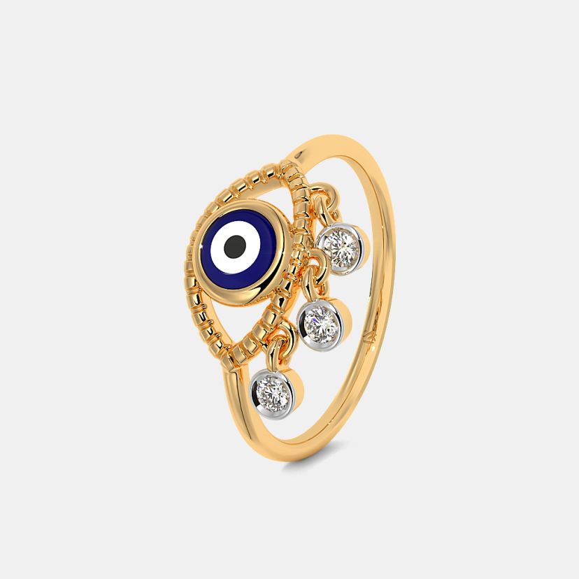 The Anselma Evil Eye Ring - image 1
