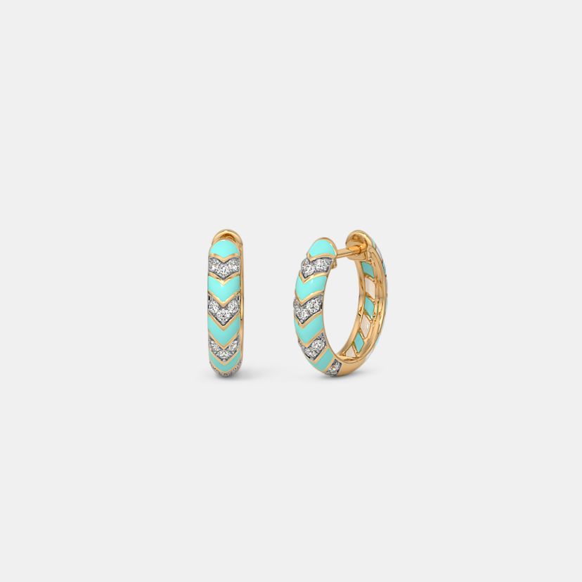 The Leofric Huggie Earrings - image 1