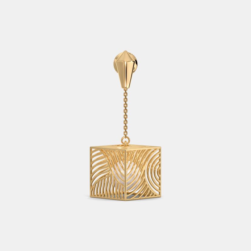 The Cubic Elegance Jhumka Earrings - image 7