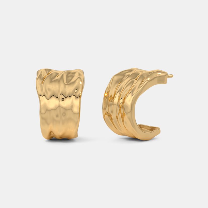 The Calp J Hoop Earrings - image 1