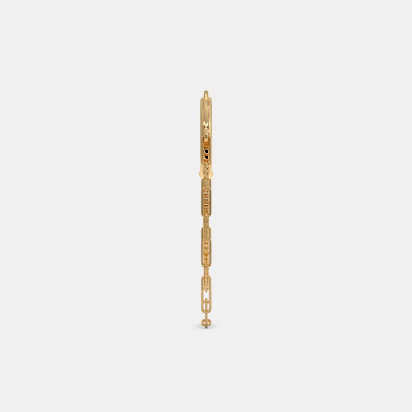 The Gulden Layer Dangle Hoop Earrings - image 6