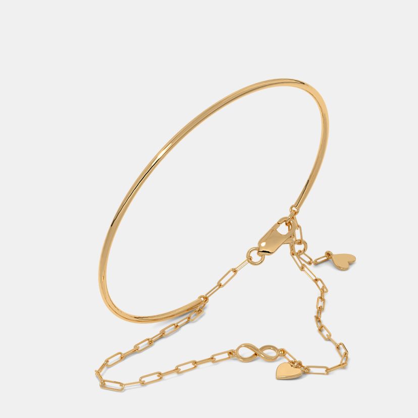 The Infini Layer Oval Bangle - image 1