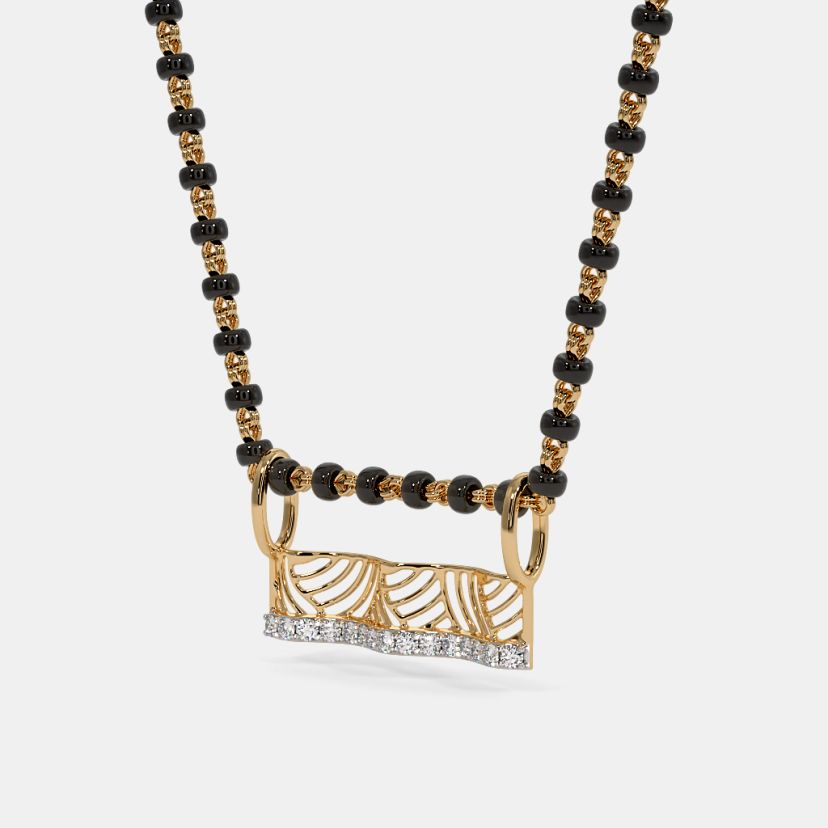 The Facetta Mangalsutra Pendant - image 4