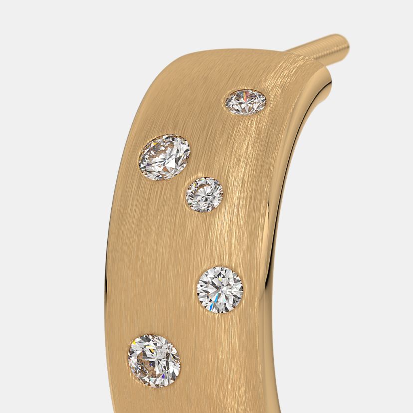 The Avyora J Hoop Earrings - image 4