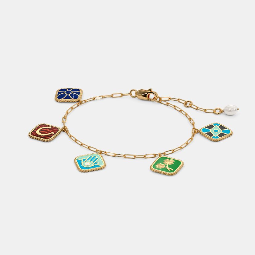 The Azure Talisman Charm Bracelet - image 4
