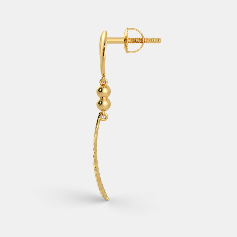 The Modish Frond Earrings - image 4