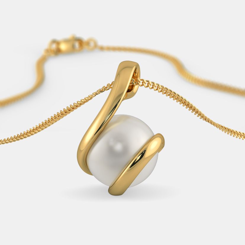 Buy 50+ Pearl Pendants Designs Online India's #1