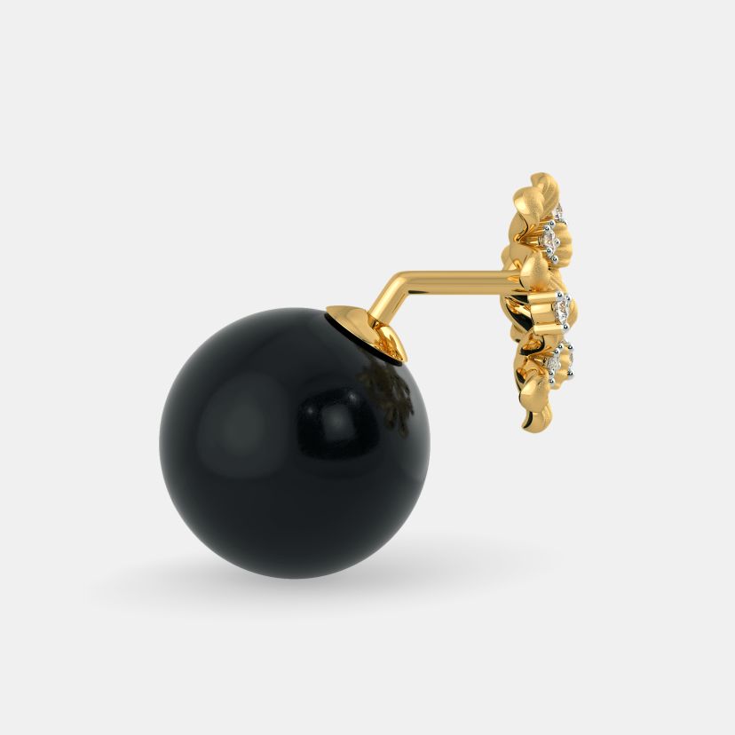 The Wreath Onyx Earrings - image 5