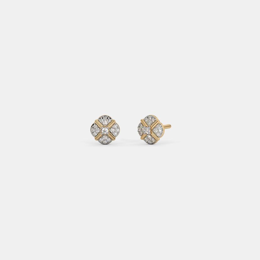 The Shamrock Front Back Earrings - image 6
