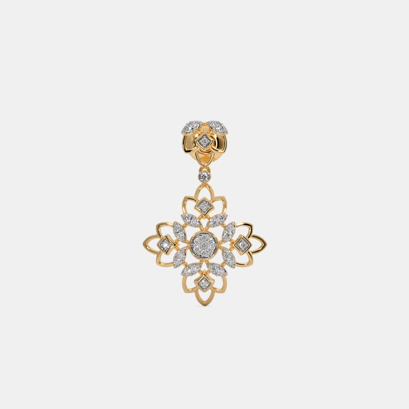 The Petale De Lotus Drop Earrings - image 4