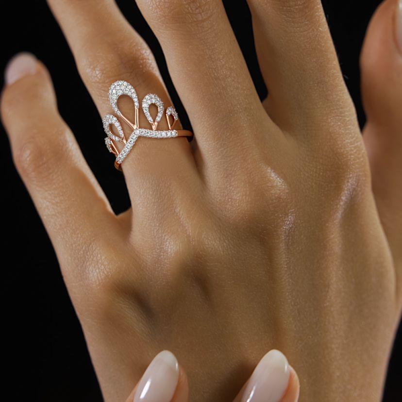 The Quorra Tiara Ring - image 3