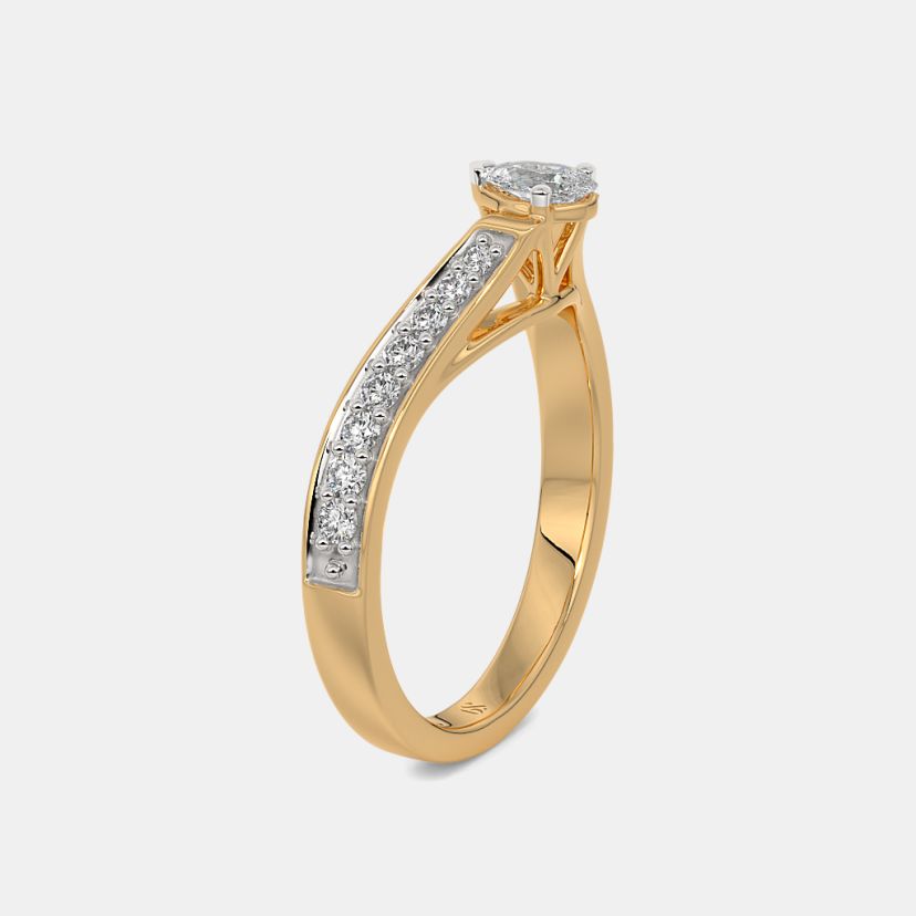 The Goutte Deternite Solitaire Ring - image 9