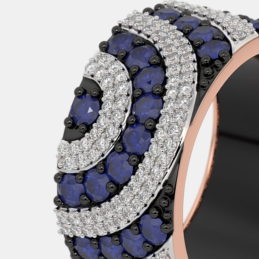 The Gladiolus Band Ring - image 4