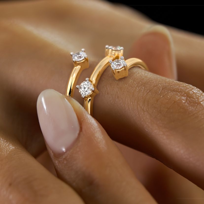 The Quadrix Spiral Ring - image 6