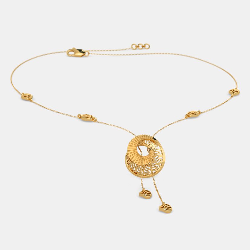 Buy 350 Gold Necklaces Online BlueStone India s 1 Online