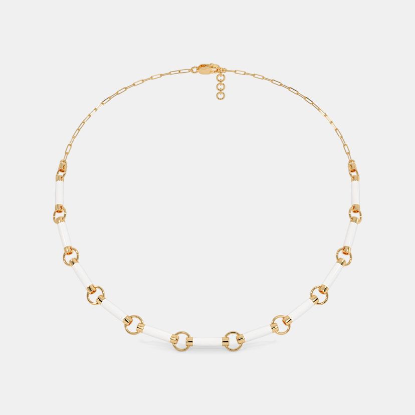 The Wit White Collar Necklace - image 3