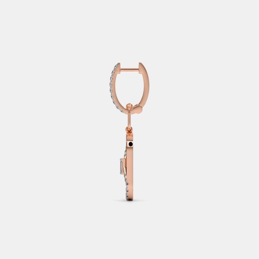 The Ineza Dangle Hoop Earrings - image 5