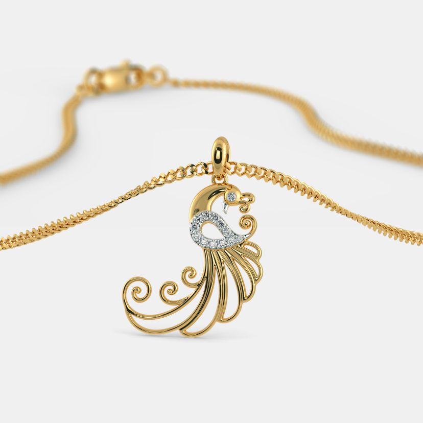 The Swaying Feather Pendant - image 1