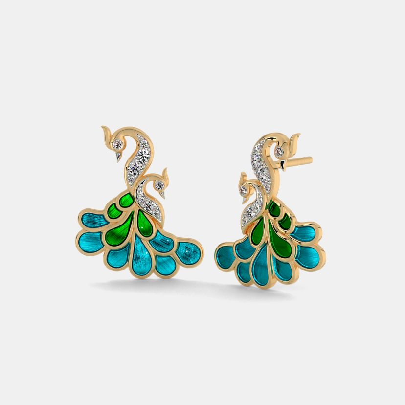 The Imperial Feather Earrings - image 1