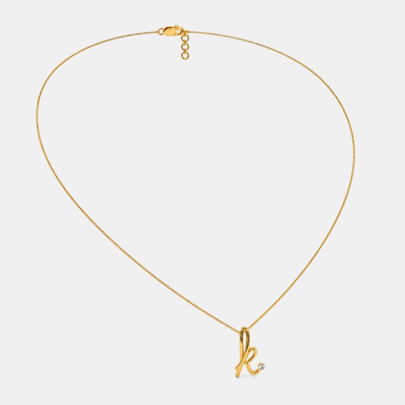 The Cursive K Necklace - image 6