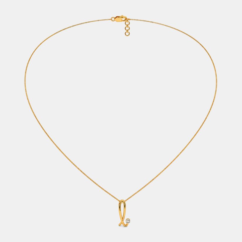The Cursive L Necklace - image 4
