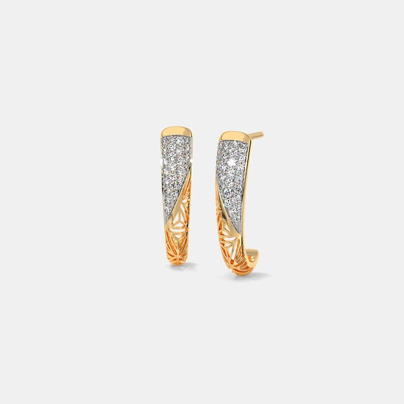 The Azalea J Hoop Earrings - image 1