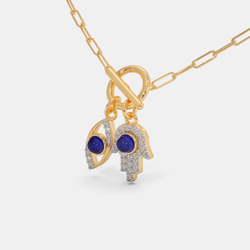 The Guardian Glare Toggle Necklace - image 1