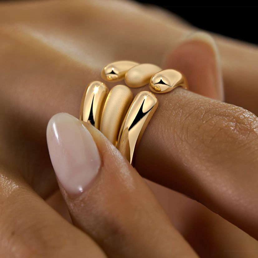 The Biophillia Top Open Ring - image 6