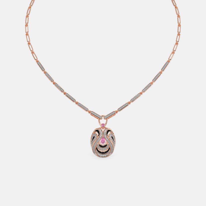 The Noir Nexus Pendant Necklace - image 1