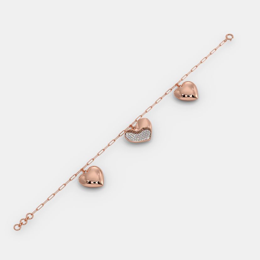 The Puffy Heartsy Charm Bracelet - image 5