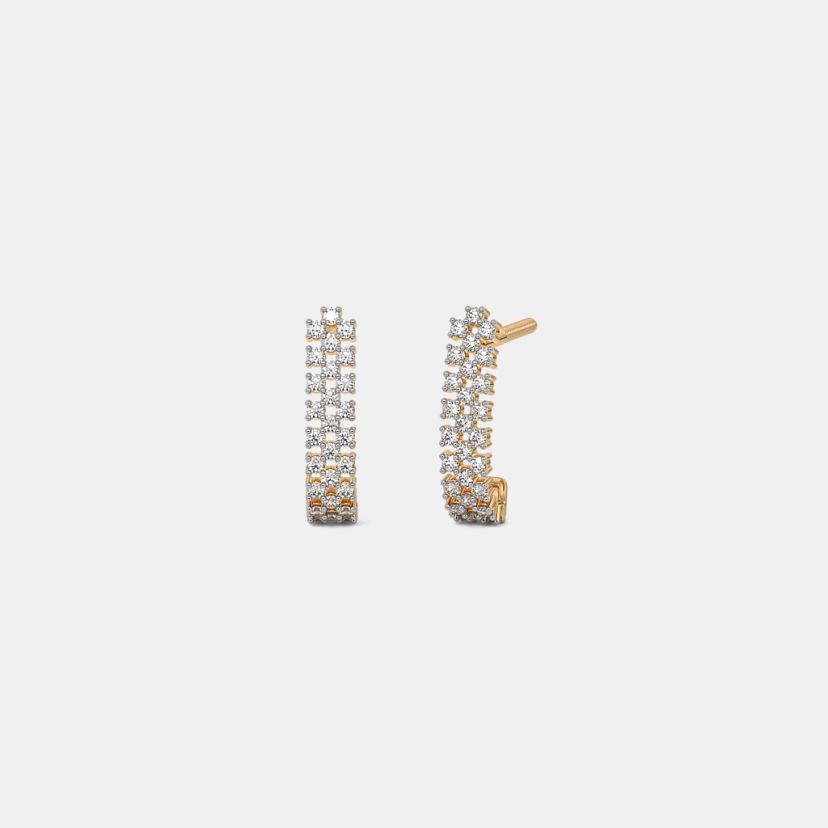 The Zephyrelle J Hoop Earrings - image 1