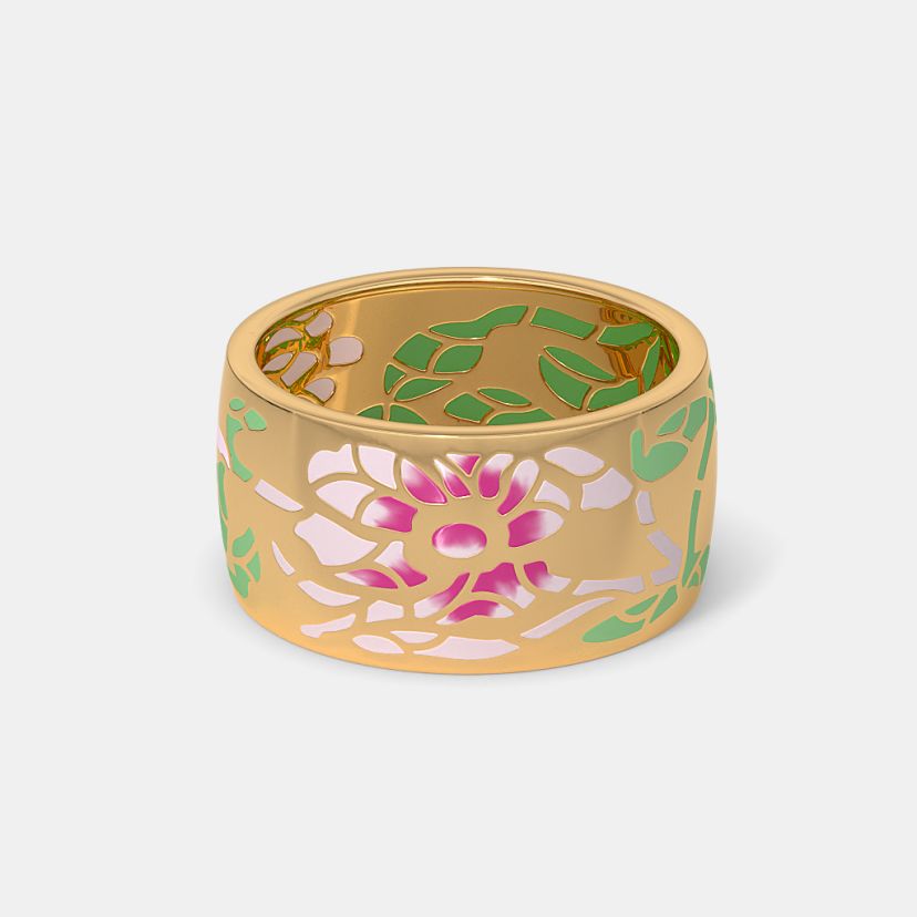The Petal And Poise Band Ring - image 7