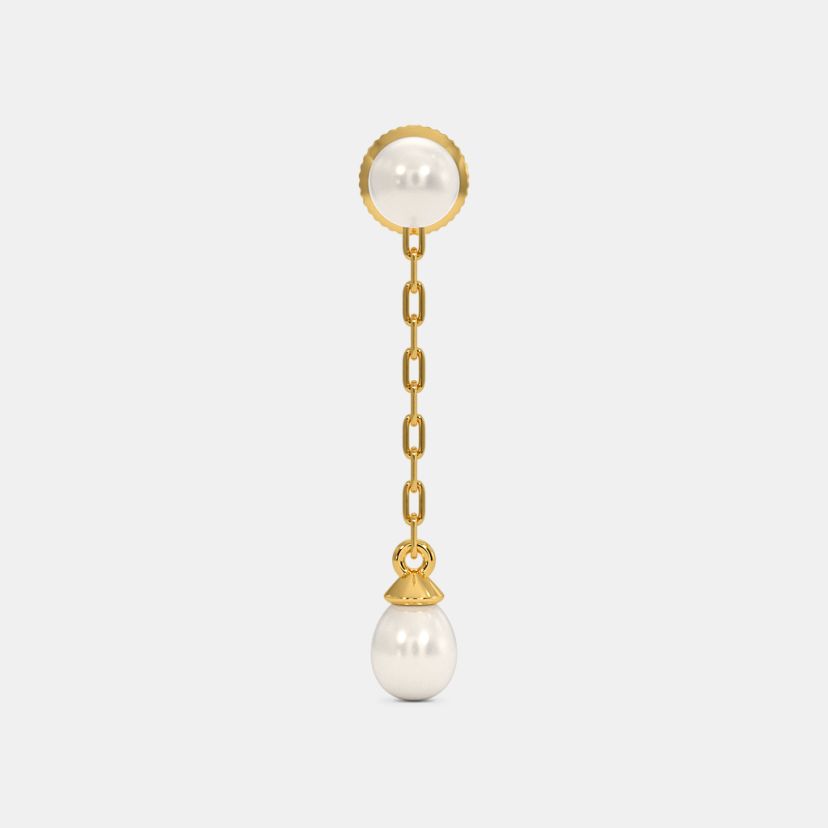 The Pearl Essence Dangler Earrings - image 4