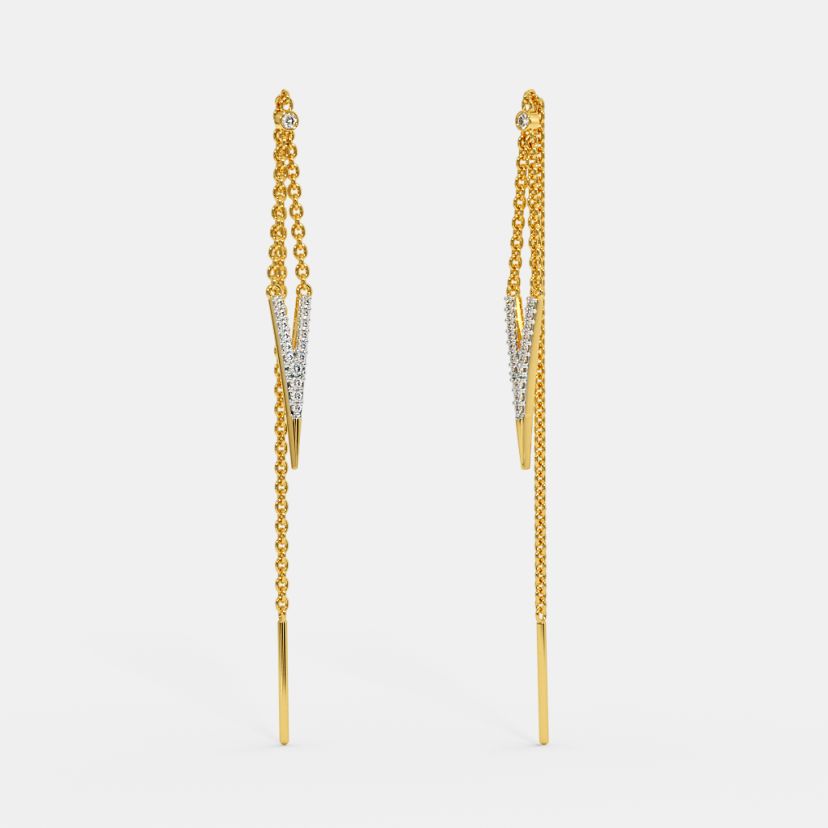 The Aeesha Sui Dhaga Earrings - image 1