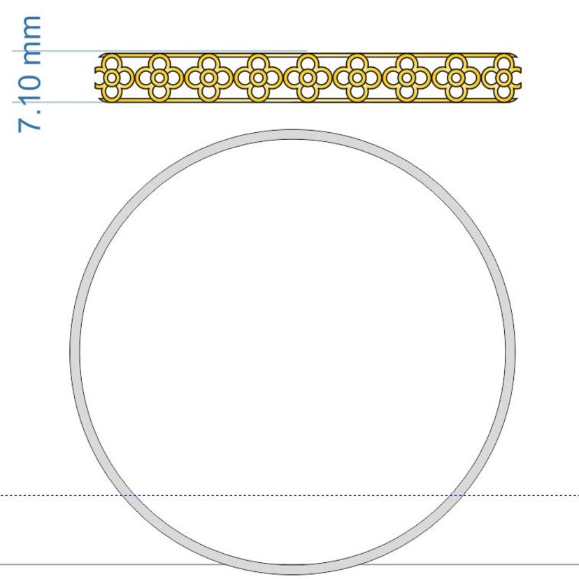 The Aamina Round Bangle - image 7