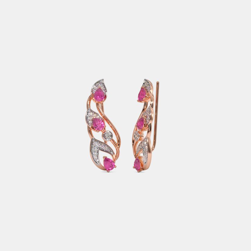 Tanishq topaz earrings clearance