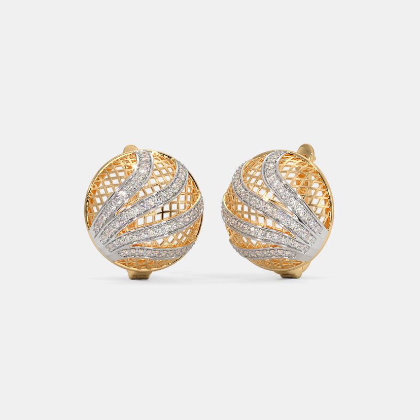 The Esfera Huggie Earrings - image 1
