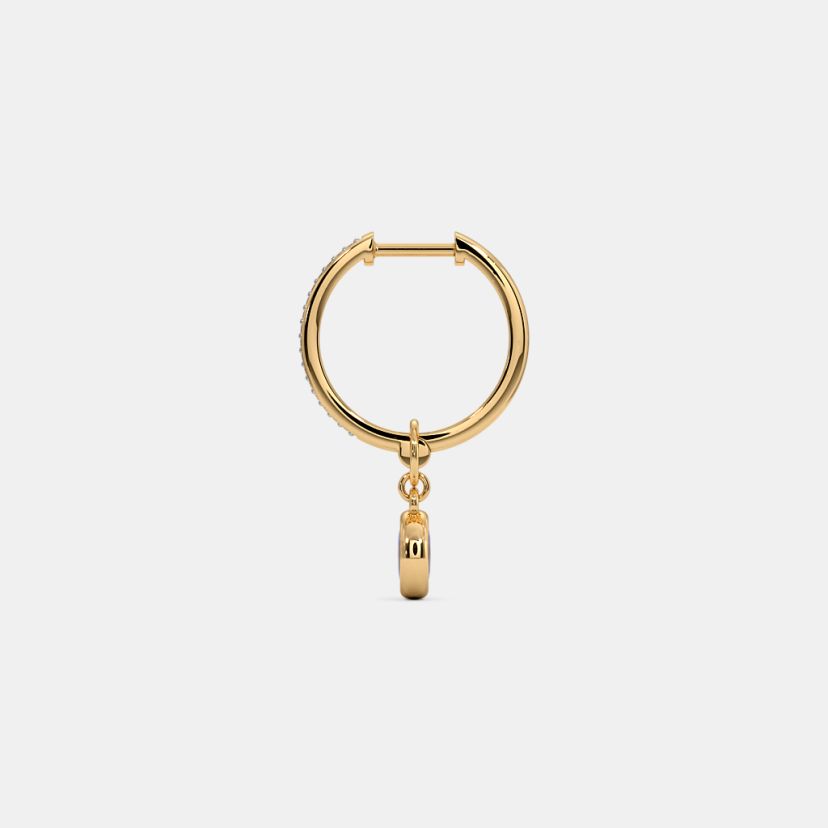 The Presidio Evil Eye Hoop Earrings - image 5