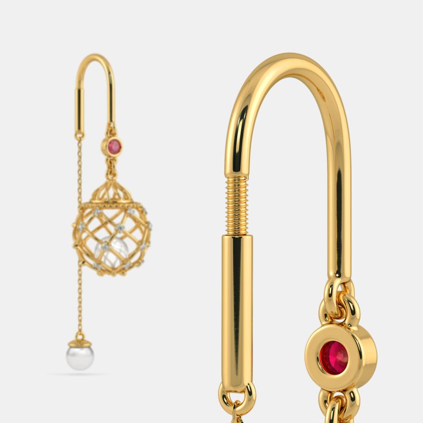 The Siena Sui Dhaga Earrings - image 9
