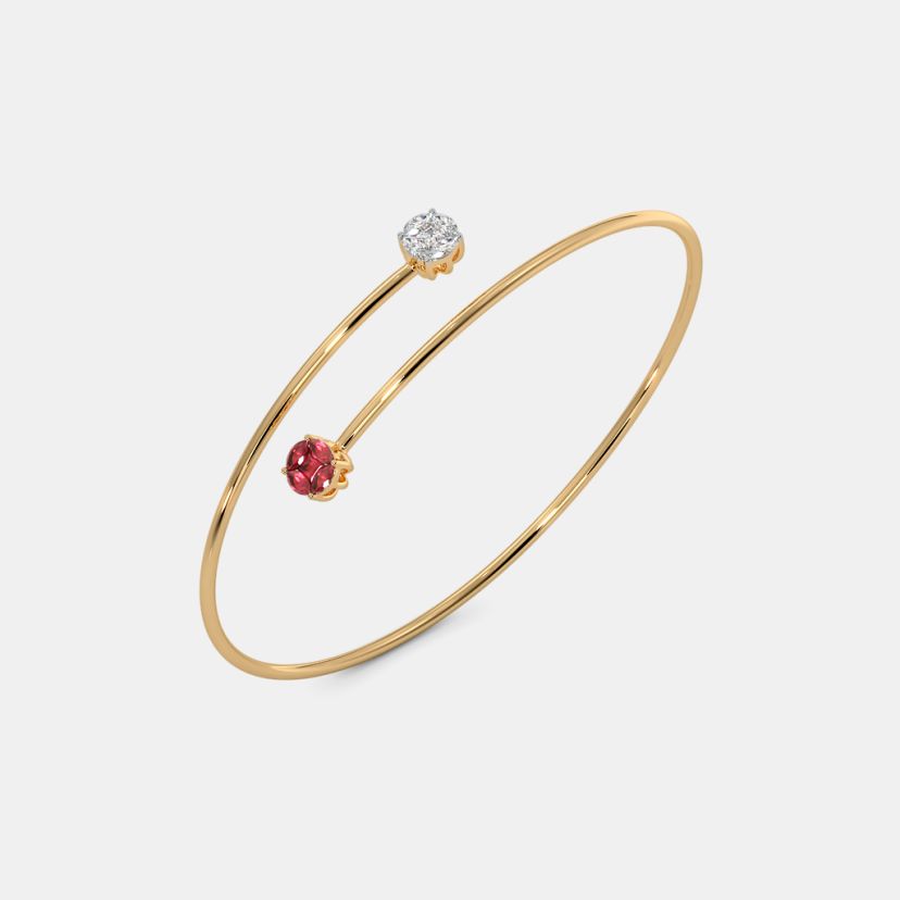 The Adam And Eve Twister Bangle - image 1
