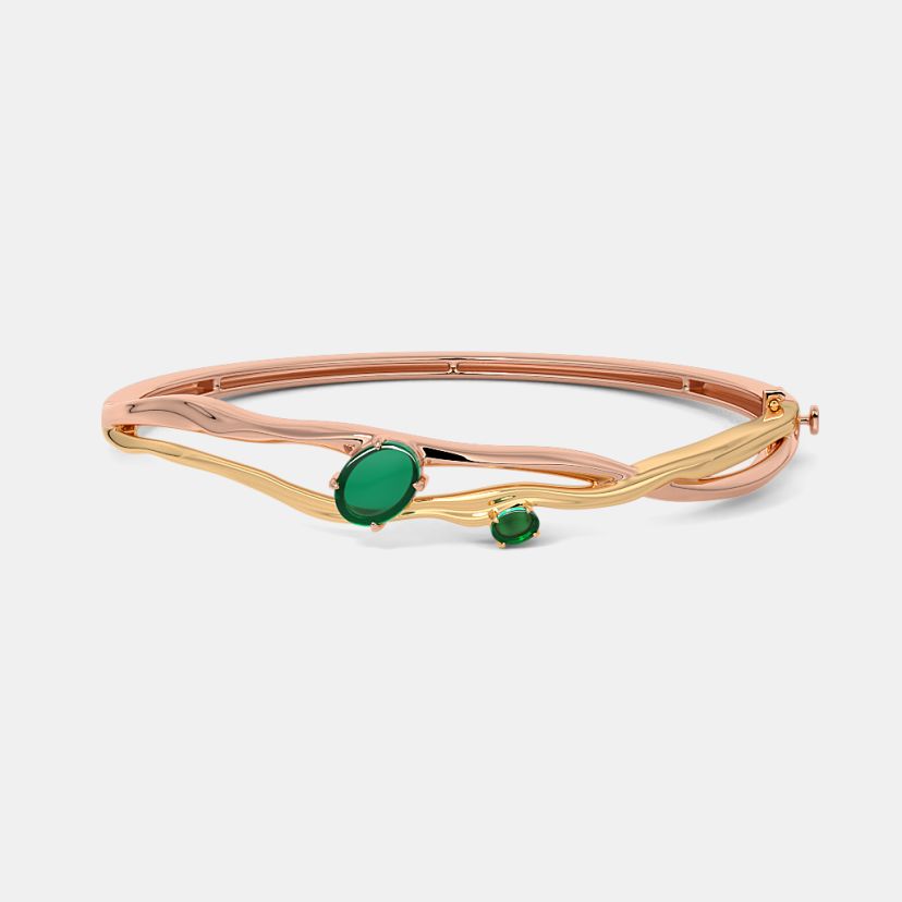 The Goldenbranch Oval Bangle - image 4