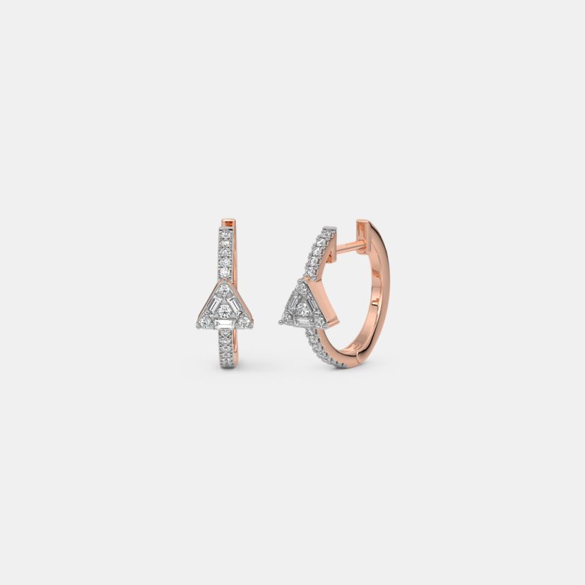 The Eryvanya Huggie Earrings - image 1