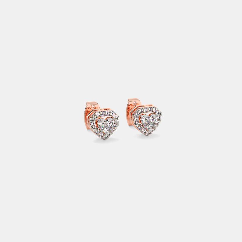 The Combiheart Stud Earrings - image 6