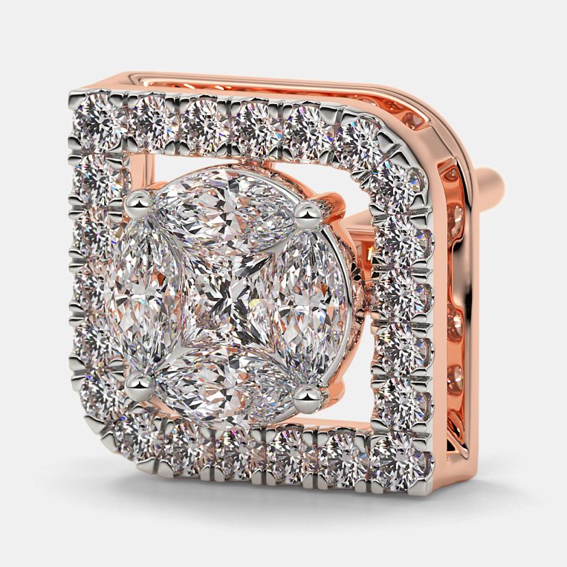The Roundedge Stud Earrings - image 5